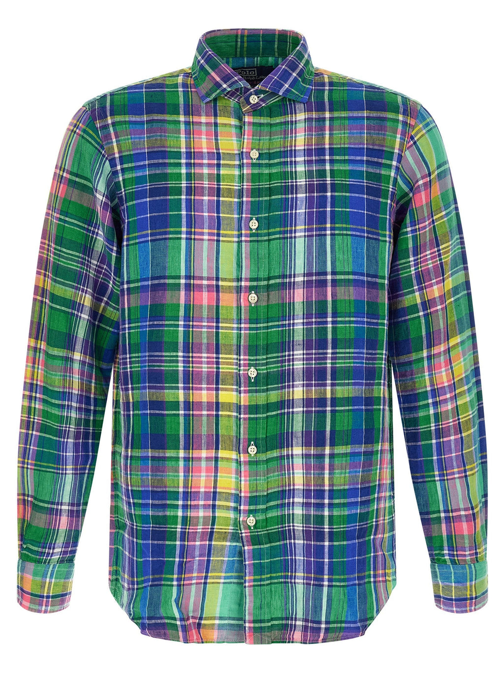 Polo Ralph Lauren Multicolor Linen Blouse Polo Ralph Lauren