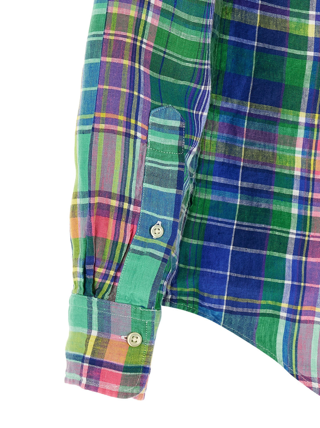 Polo Ralph Lauren Multicolor Linen Blouse Polo Ralph Lauren