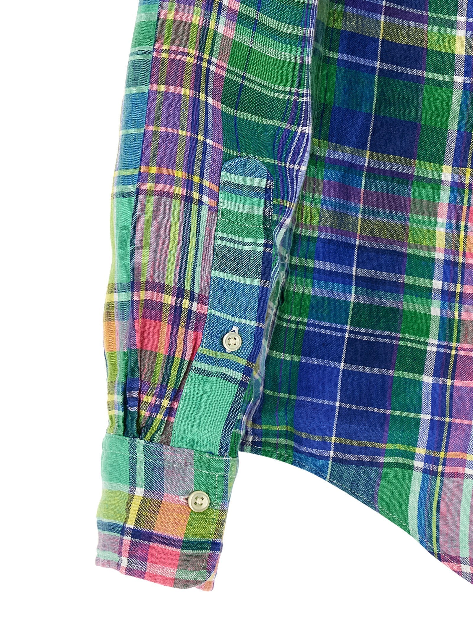 Polo Ralph Lauren Multicolor Linen Blouse Polo Ralph Lauren