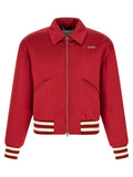 SECOND/LAYER Multicolor Viscose Bomber SECOND/LAYER