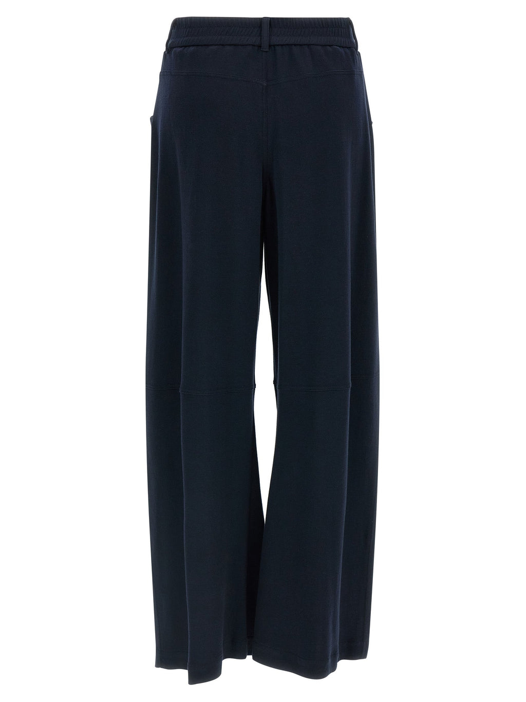 Brunello Cucinelli Blue Cotton Casual Pants Brunello Cucinelli