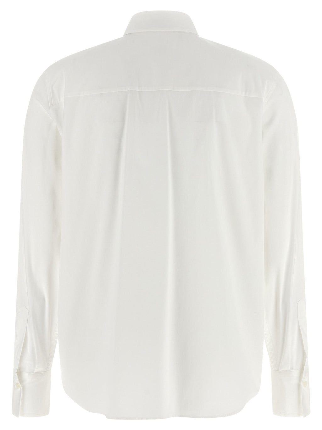 Brunello Cucinelli White Cotton Blouse Brunello Cucinelli