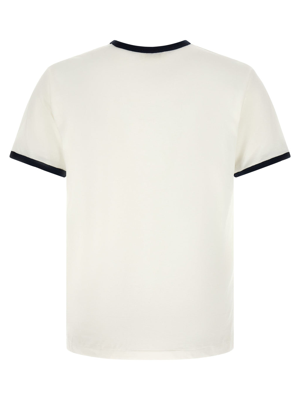 SECOND/LAYER Bicolor Cotton T-Shirt SECOND/LAYER