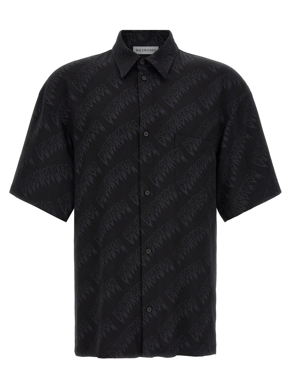 Balenciaga Black Viscose Blouse Balenciaga