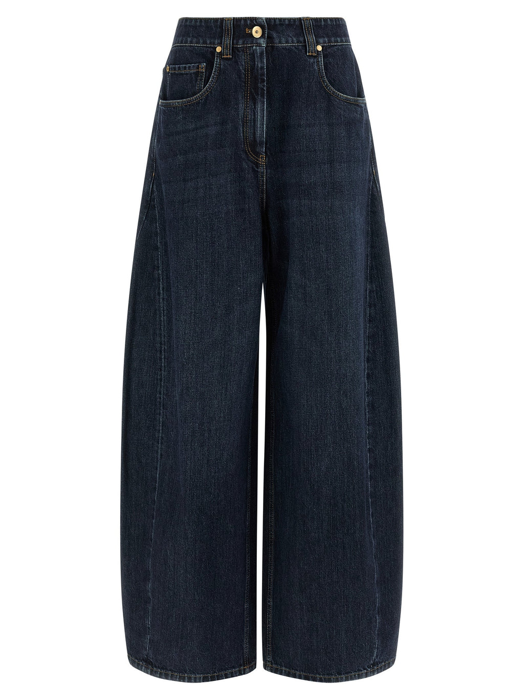 Brunello Cucinelli Blue Cotton Jeans Denim Brunello Cucinelli