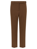Brunello Cucinelli Brown Cotton Cropped Pants Brunello Cucinelli