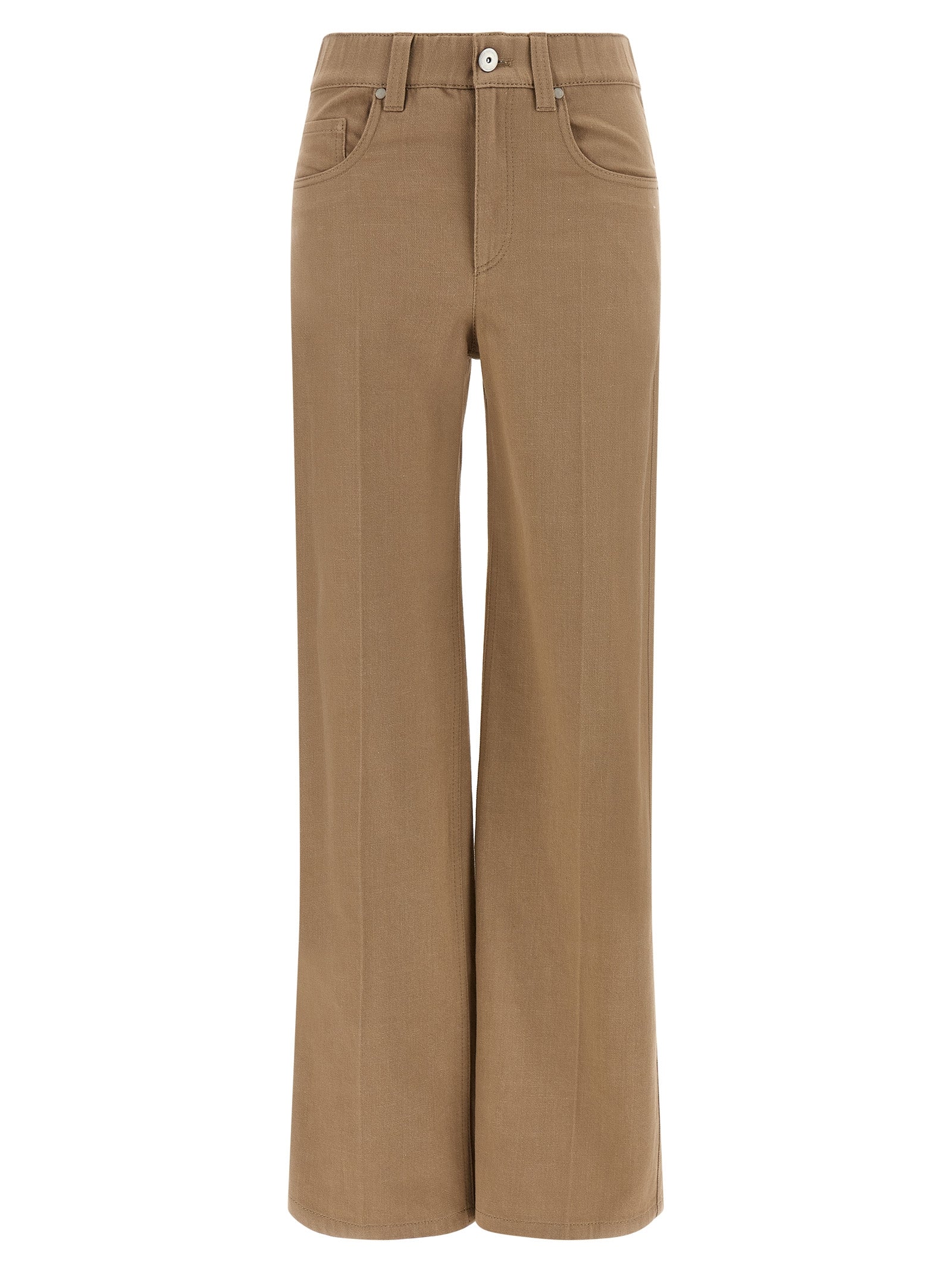 Brunello Cucinelli Beige Cotton Jeans Denim Brunello Cucinelli