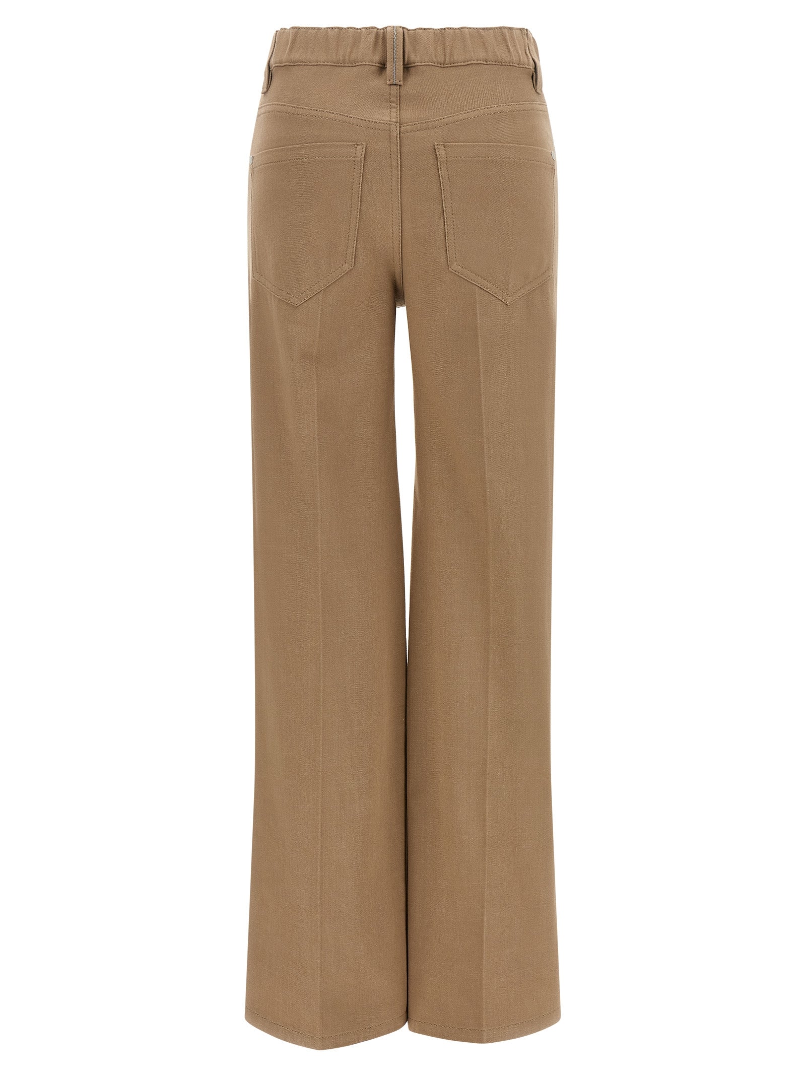 Brunello Cucinelli Beige Cotton Jeans Denim Brunello Cucinelli
