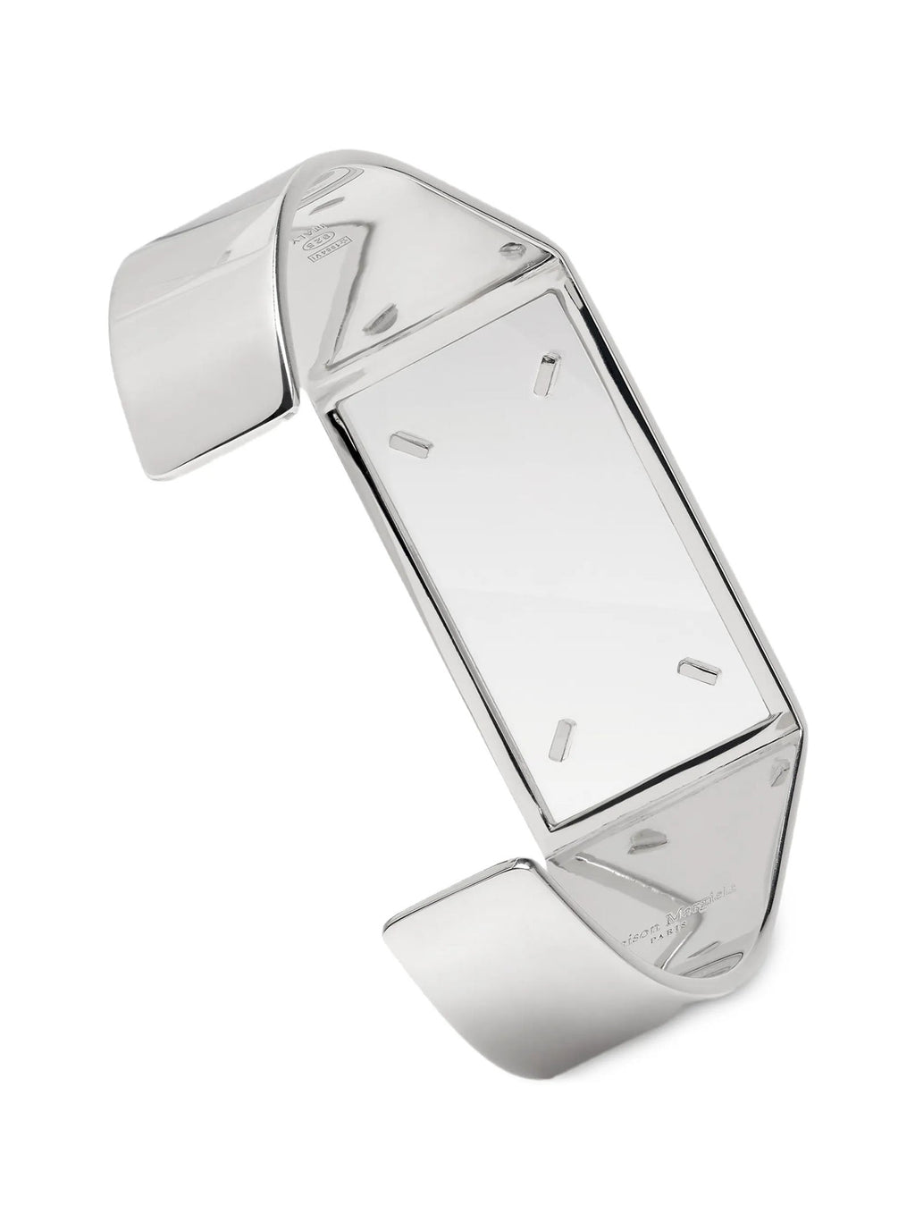 Maison Margiela Silver Brass Bracelet Maison Margiela