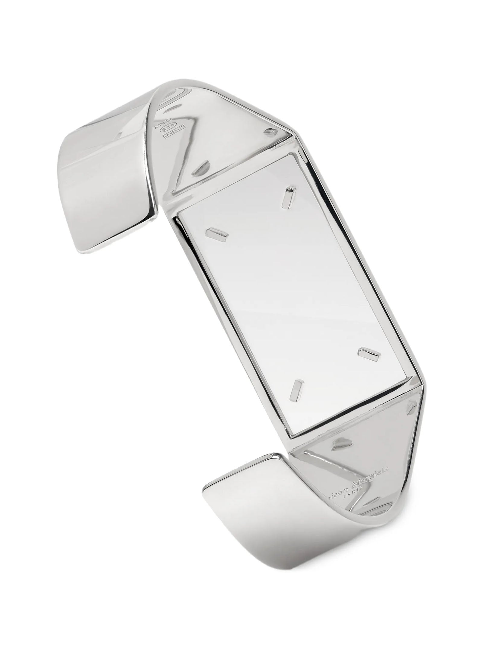 Maison Margiela Silver Brass Bracelet Maison Margiela