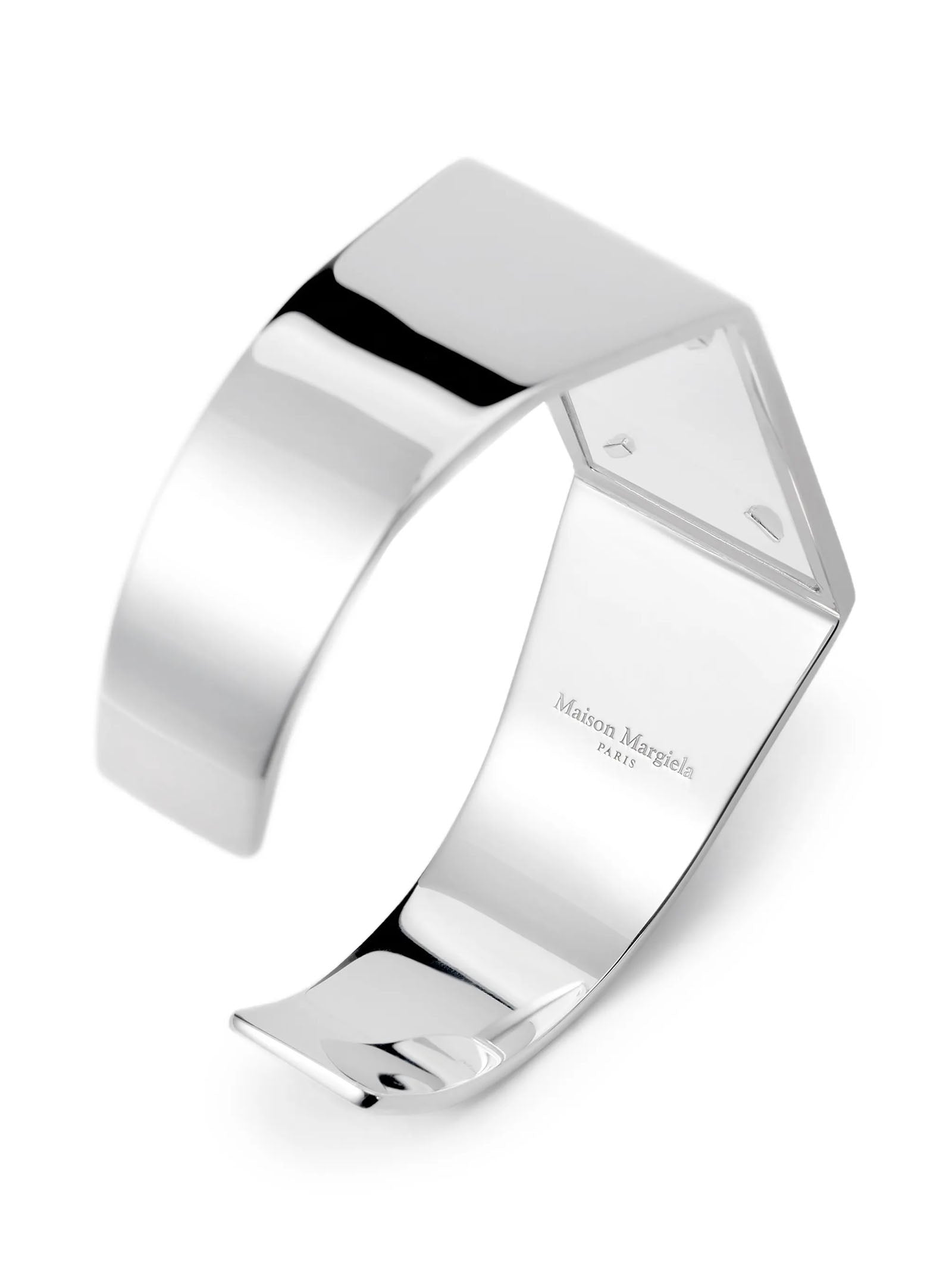 Maison Margiela Silver Brass Bracelet Maison Margiela