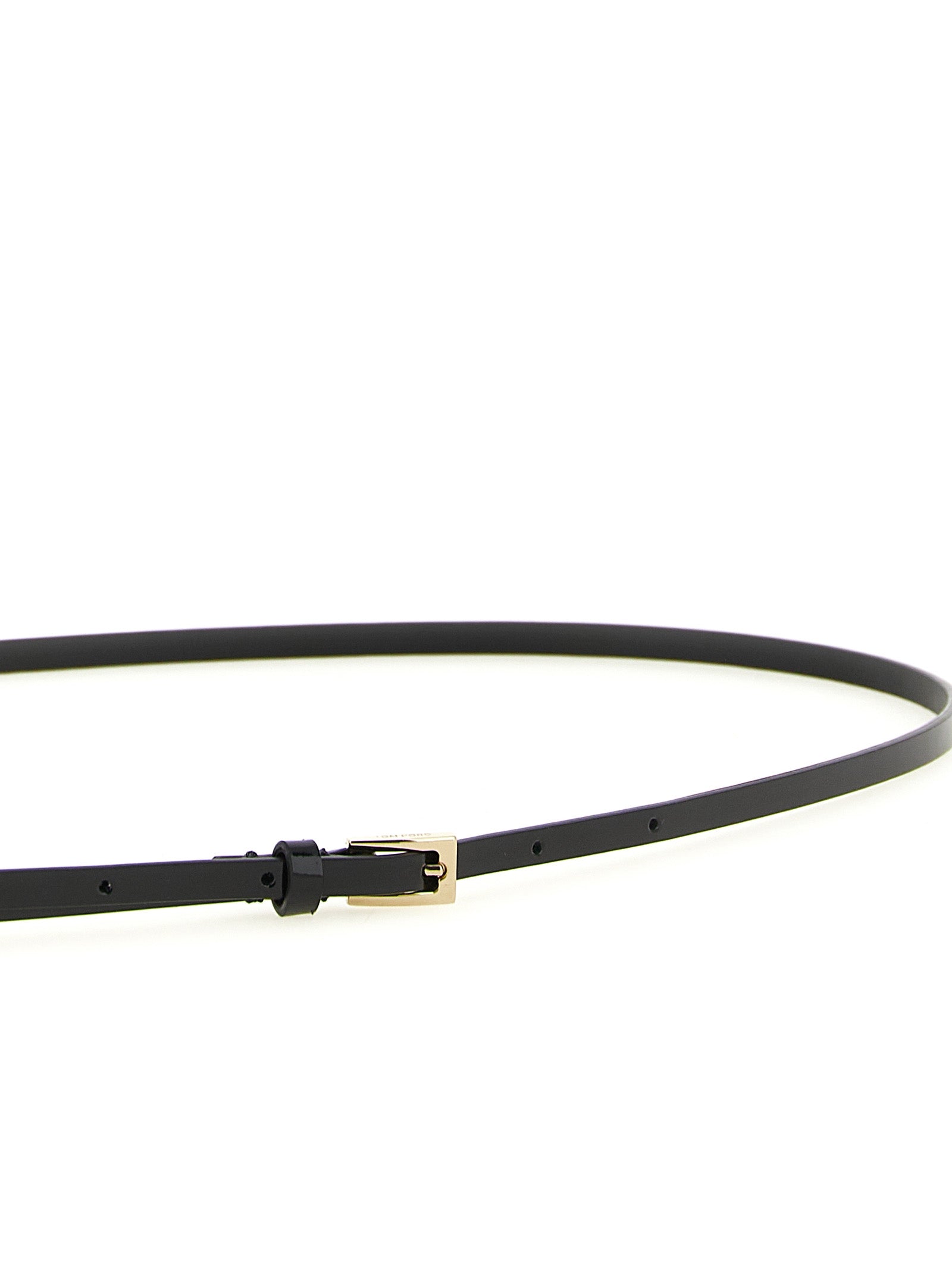Tom Ford Black Calfskin Thin Belt Tom Ford