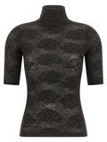 Brunello Cucinelli Brown Silk Cardigan Brunello Cucinelli