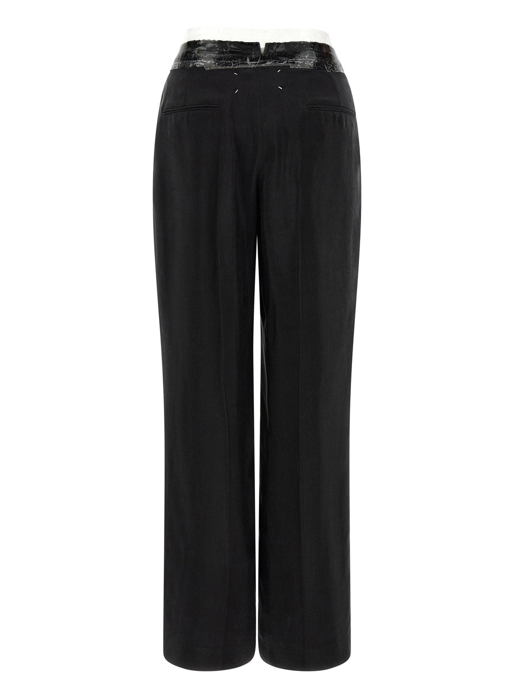Maison Margiela Black Copper Casual Pants Maison Margiela