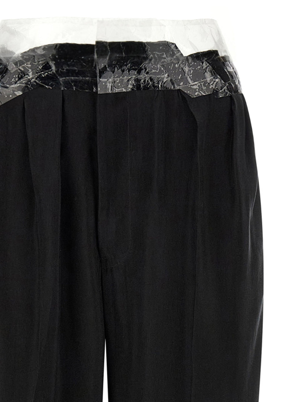 Maison Margiela Black Copper Casual Pants Maison Margiela