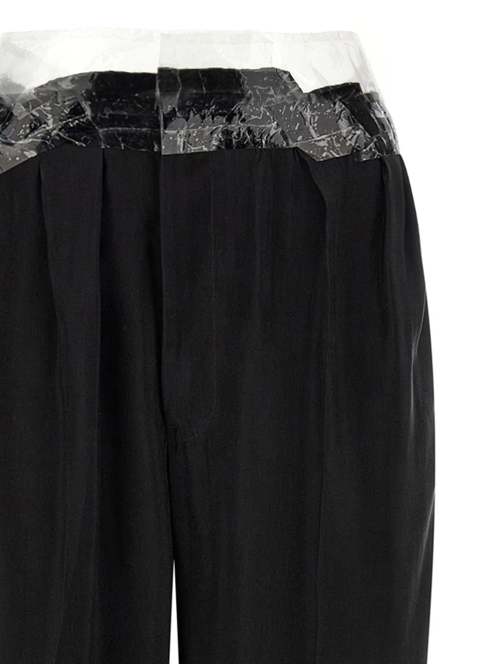 Maison Margiela Black Copper Casual Pants Maison Margiela