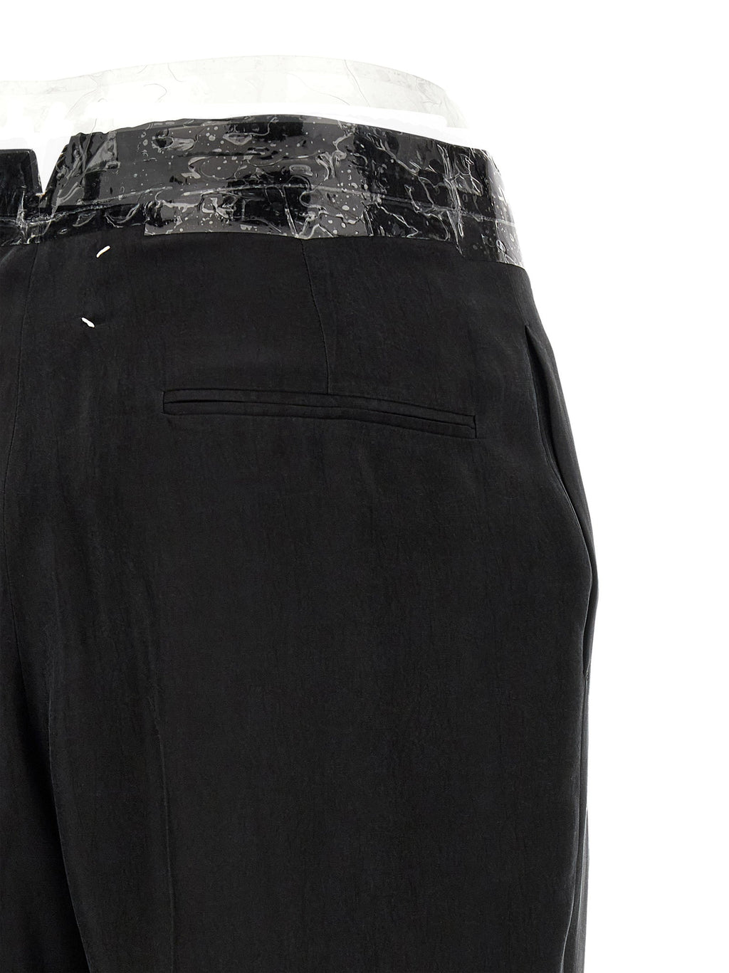 Maison Margiela Black Copper Casual Pants Maison Margiela