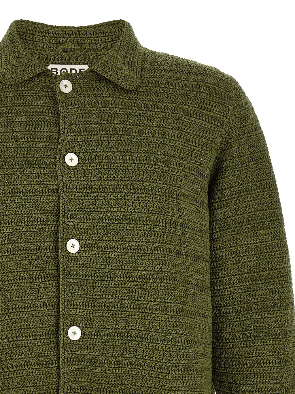 BODE Bicolor Cotton Blouse BODE