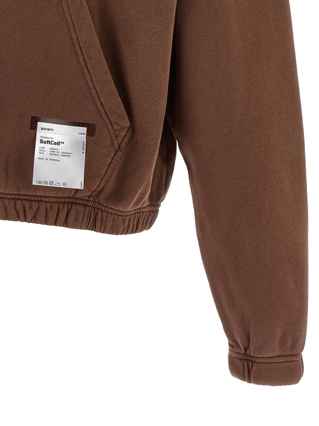 SATISFY Brown Organic Cotton Sweatshirt