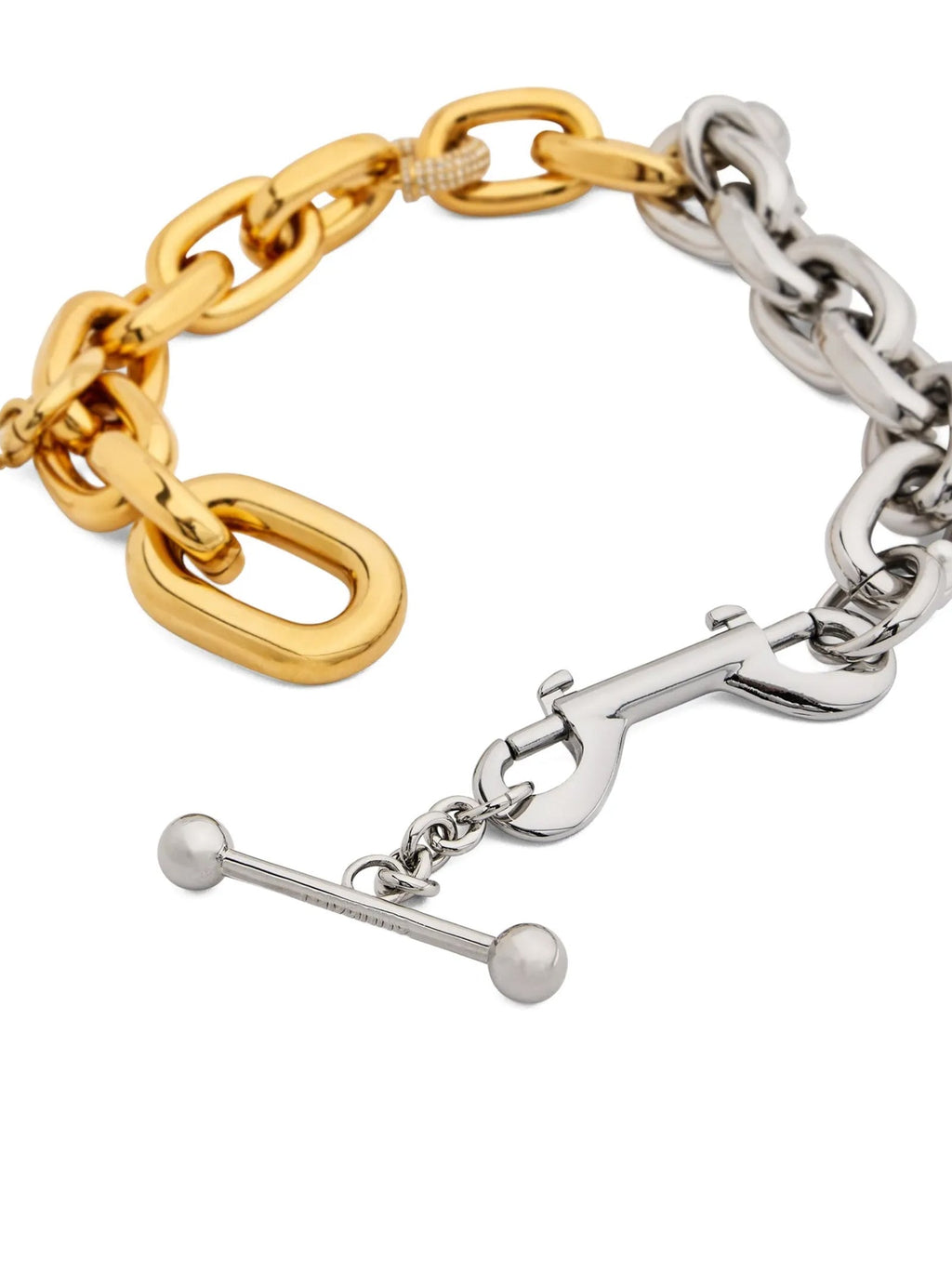 Paco Rabanne Multicolor Brass Necklace