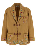 BODE Beige Cotton Blazer