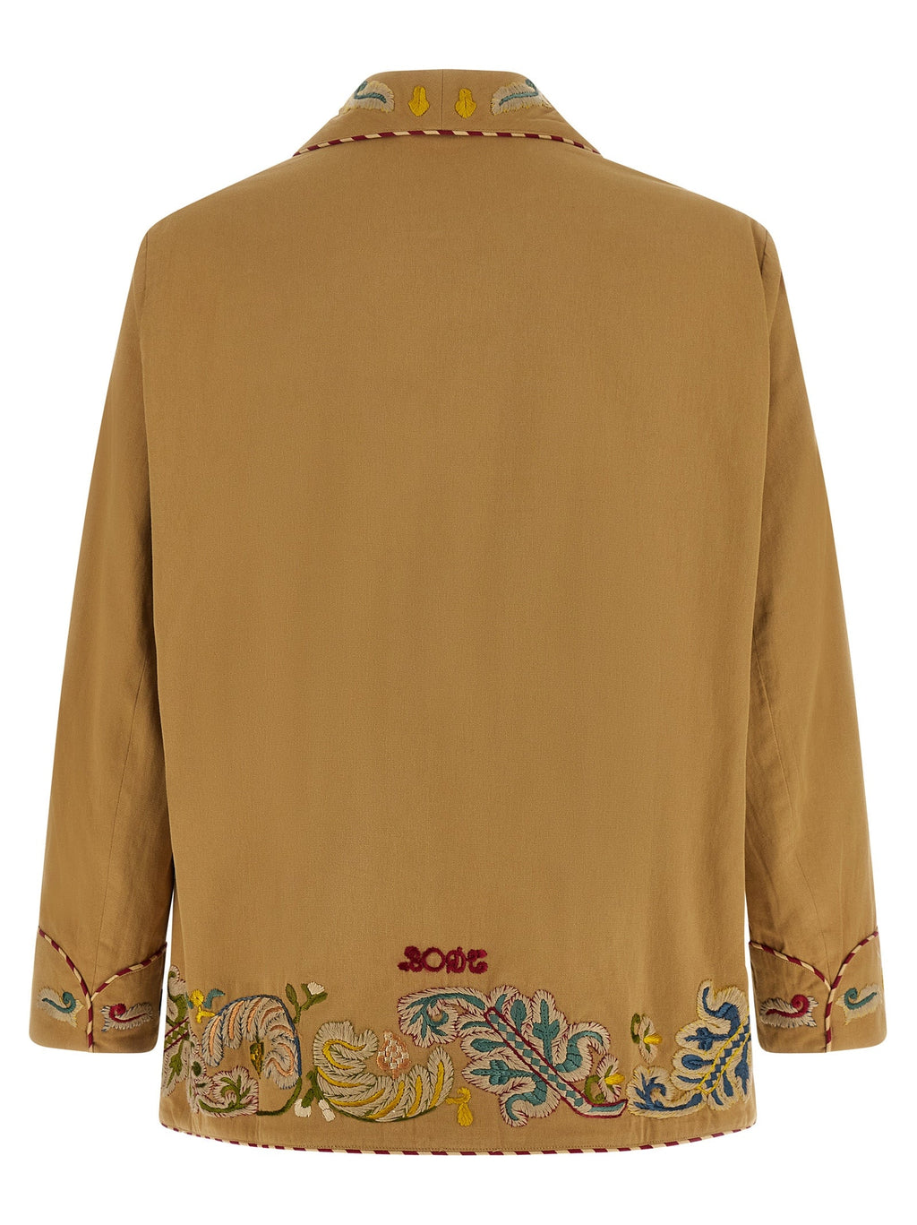 BODE Beige Cotton Blazer