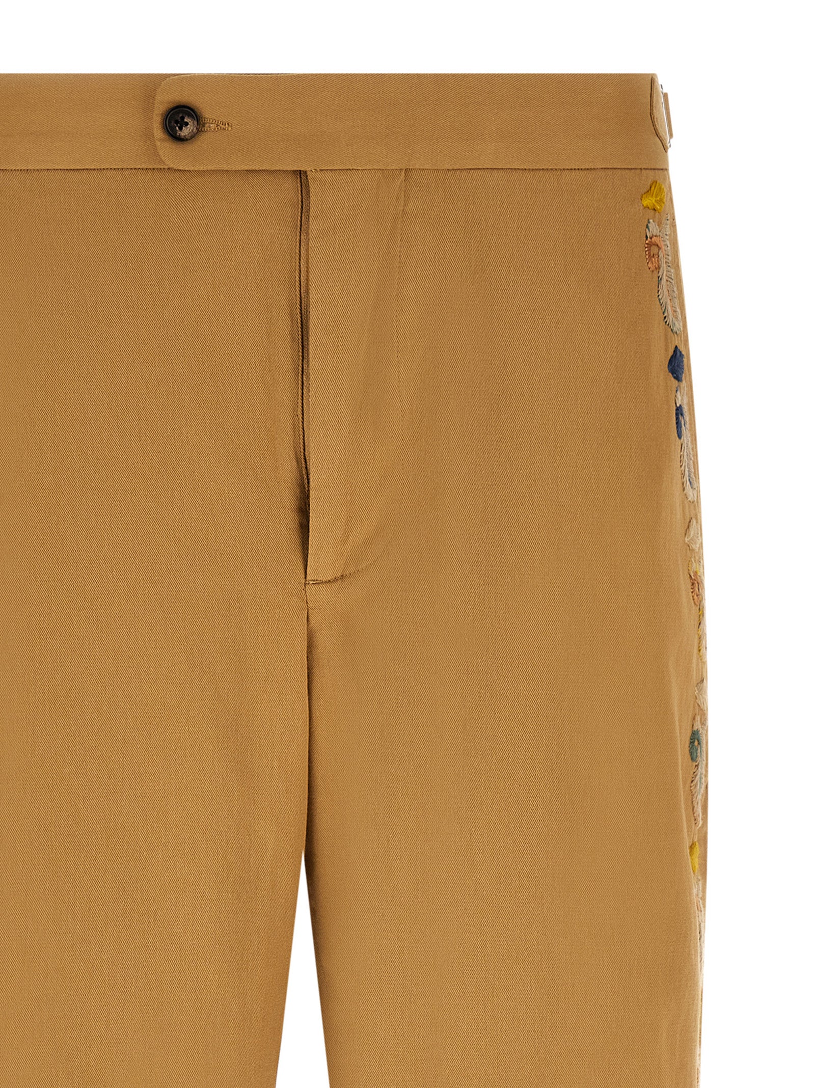 BODE Beige Cotton Casual Pants BODE