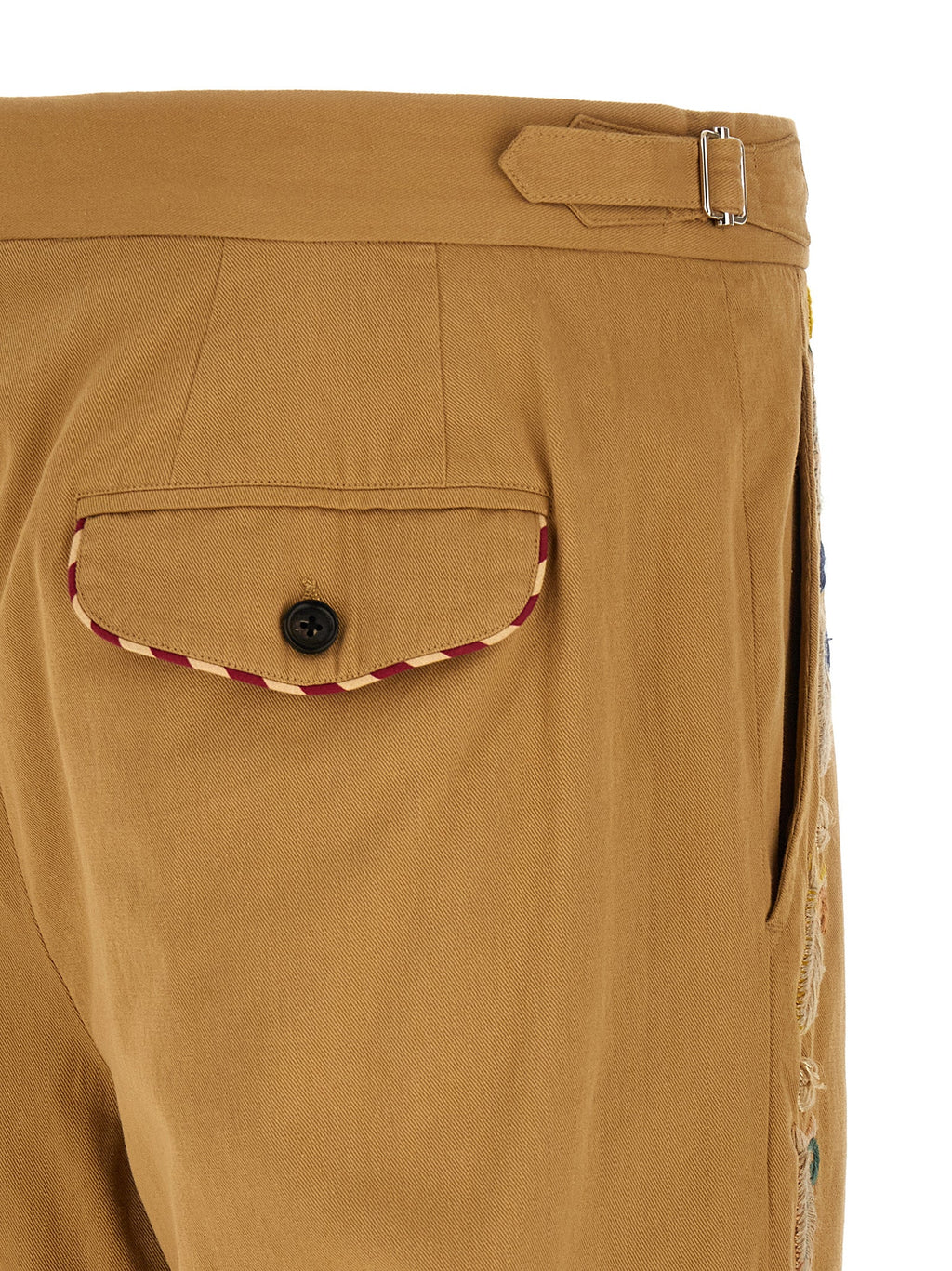 BODE Beige Cotton Casual Pants BODE