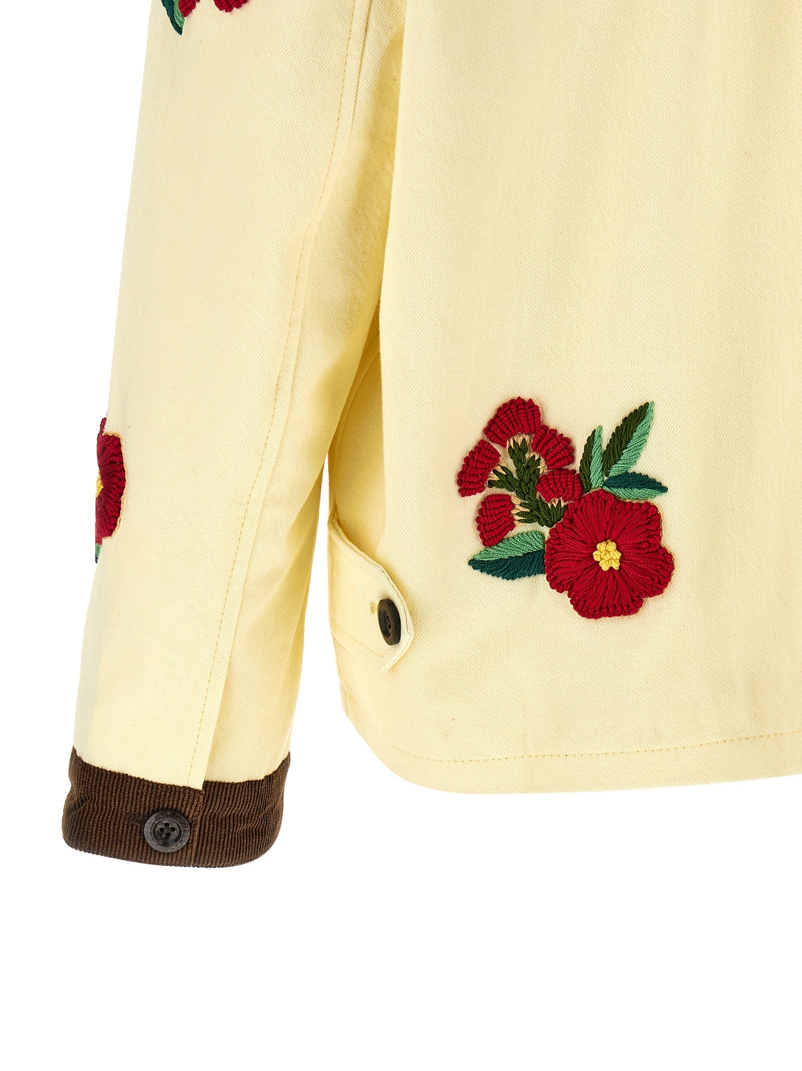 FOUND Multicolor Cotton Denim Jacket