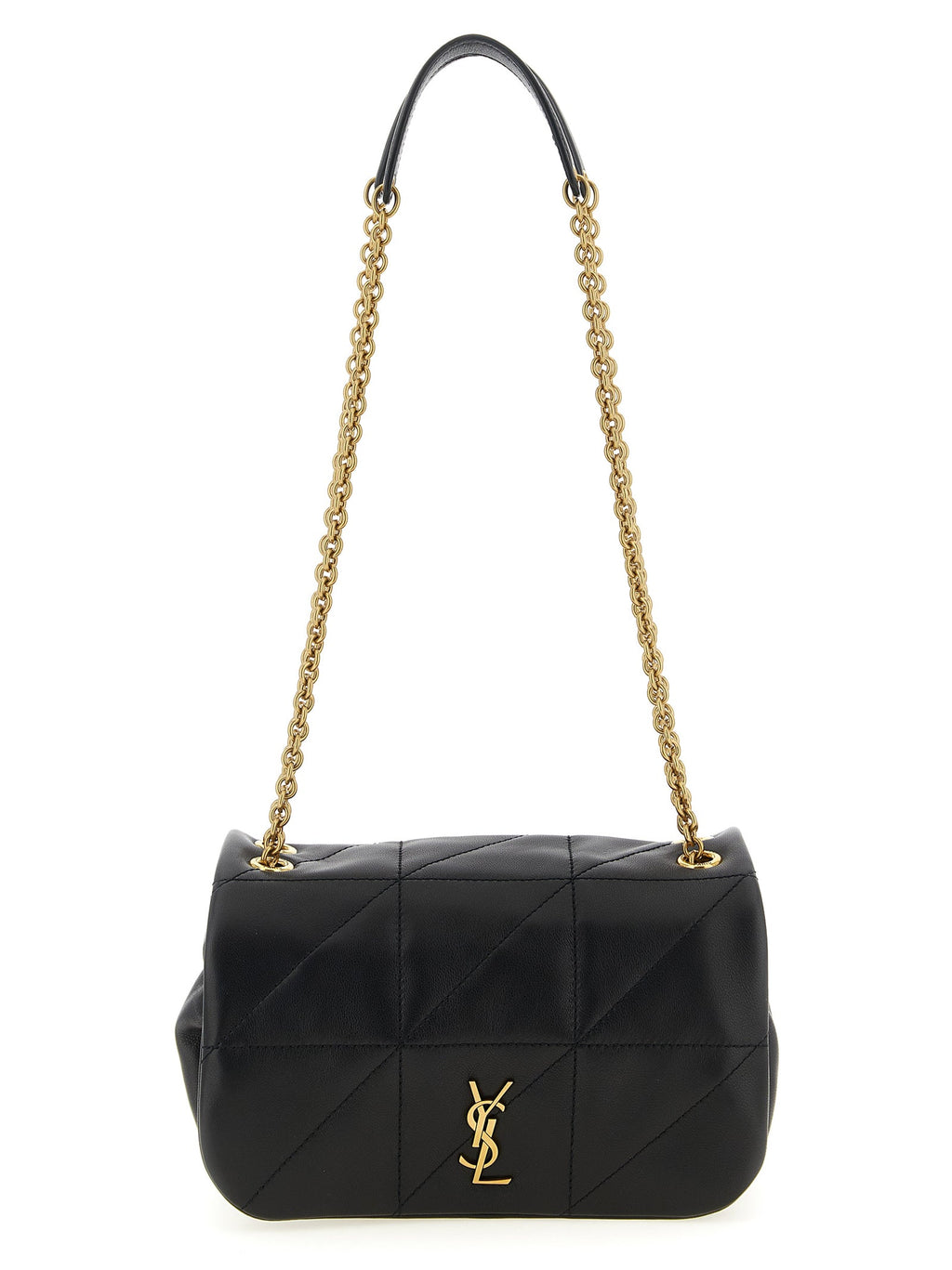 Saint Laurent Black Lamb Leather Shoulder Bag Saint Laurent