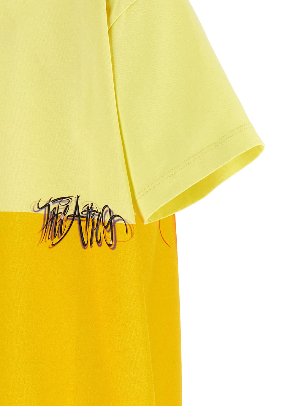 The Attico Bicolor Cotton T-Shirt
