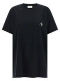 The Attico Black Cotton T-Shirt The Attico