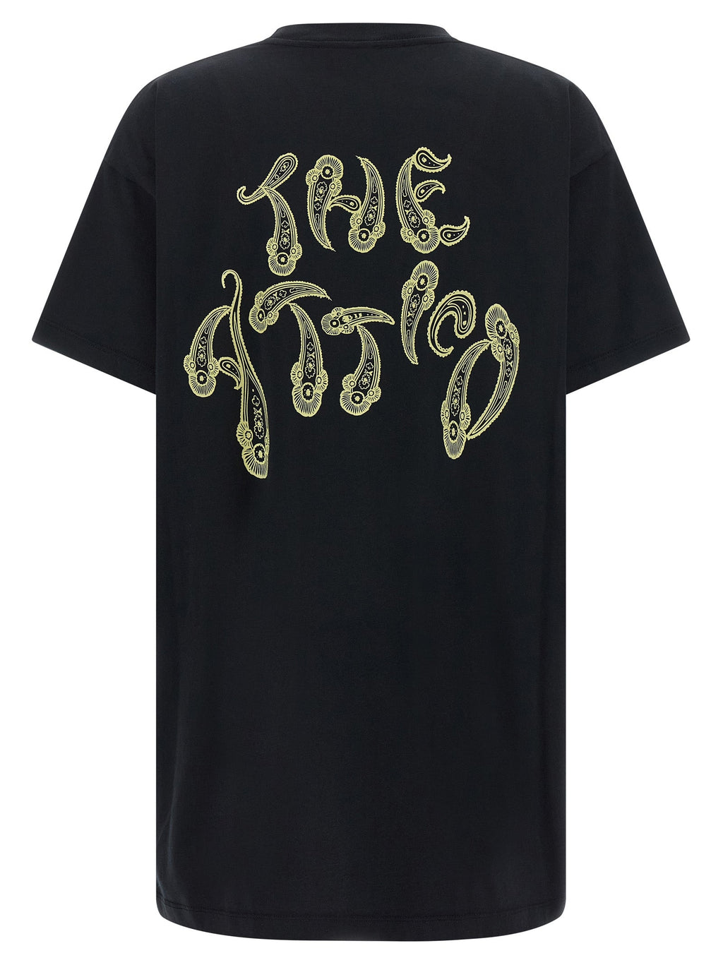 The Attico Black Cotton T-Shirt The Attico