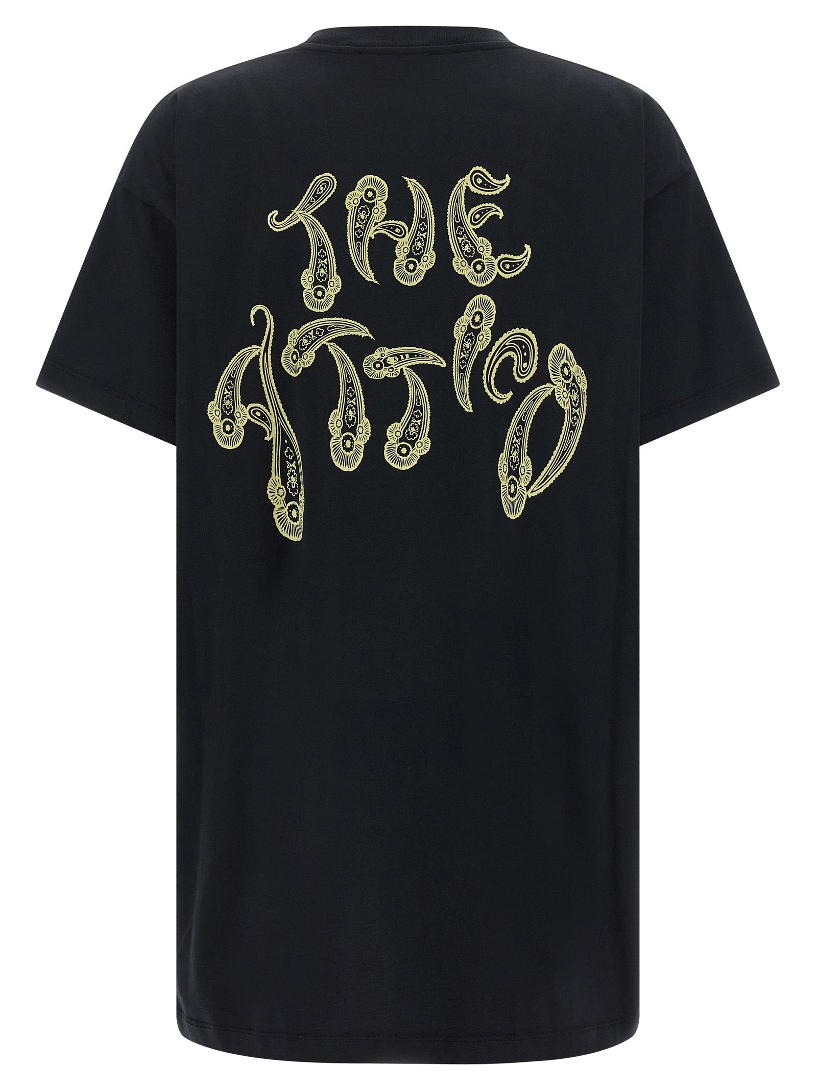 The Attico Black Cotton T-Shirt The Attico