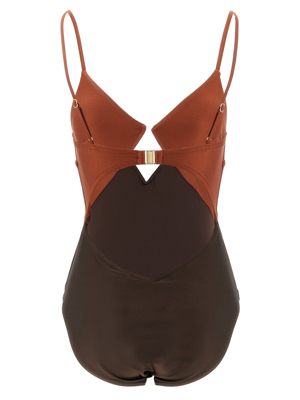 Zimmermann Brown Polyamide One-Piece Swimsuit Zimmermann