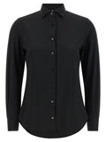 XACUS Black Polyamide Blouse XACUS
