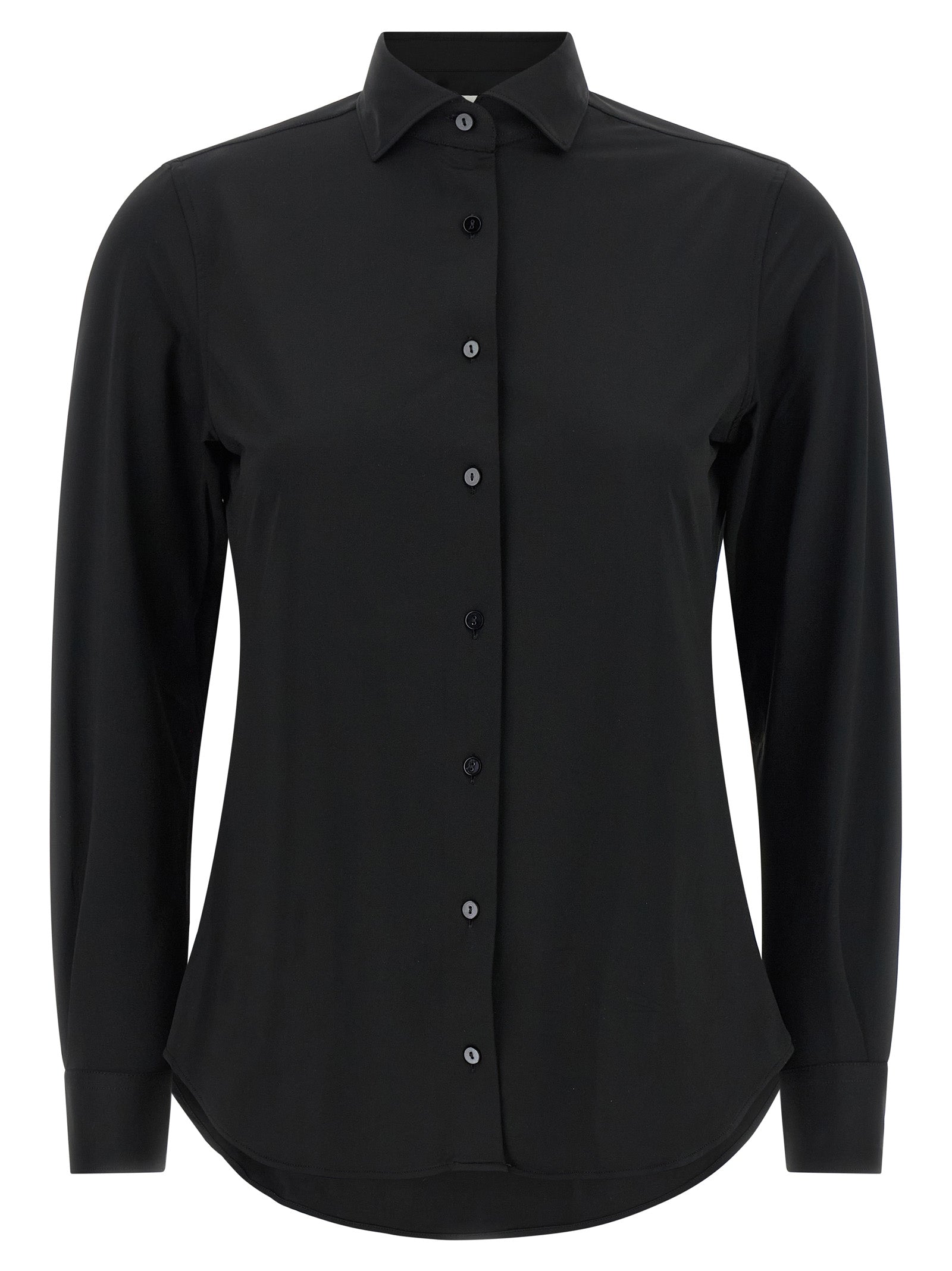 XACUS Black Polyamide Blouse XACUS