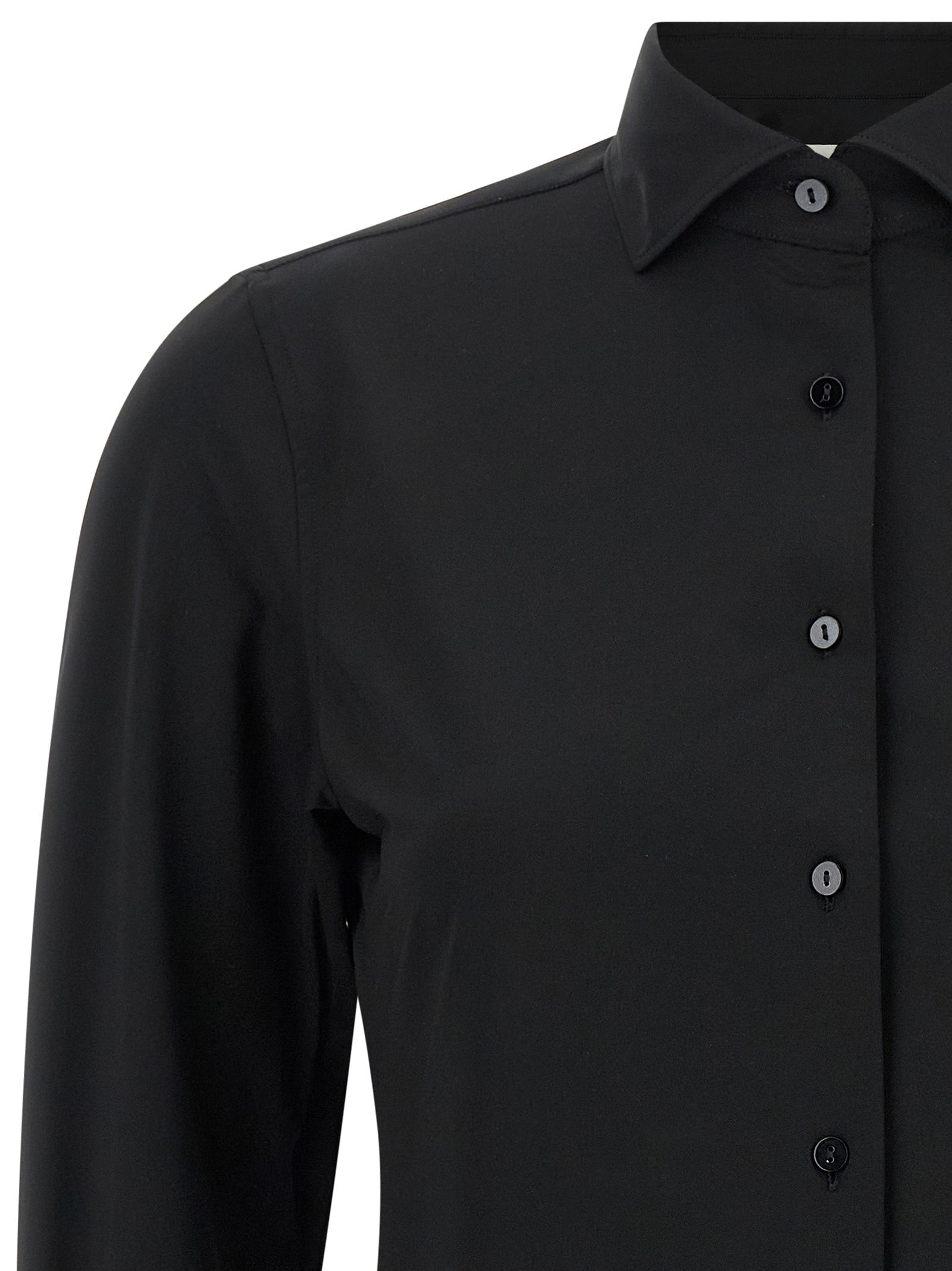 XACUS Black Polyamide Blouse XACUS
