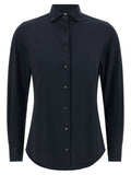 XACUS Blue Polyamide Blouse XACUS