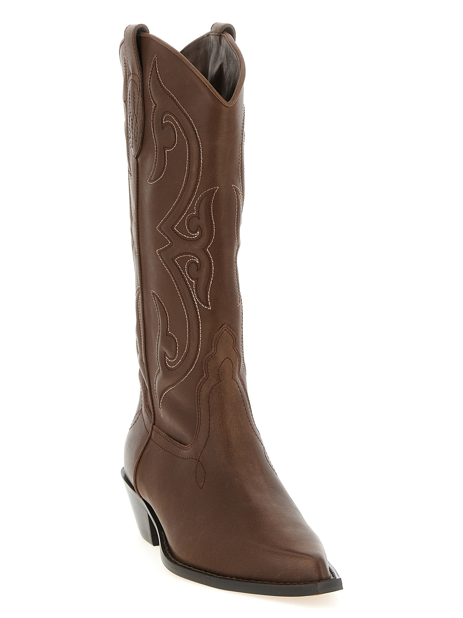 Sonora Brown Calfskin Chelsea Boots