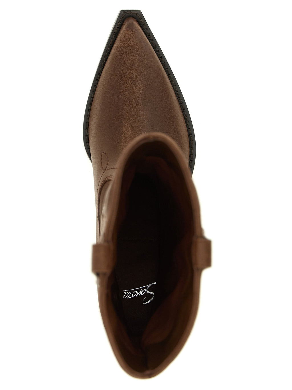 Sonora Brown Calfskin Chelsea Boots