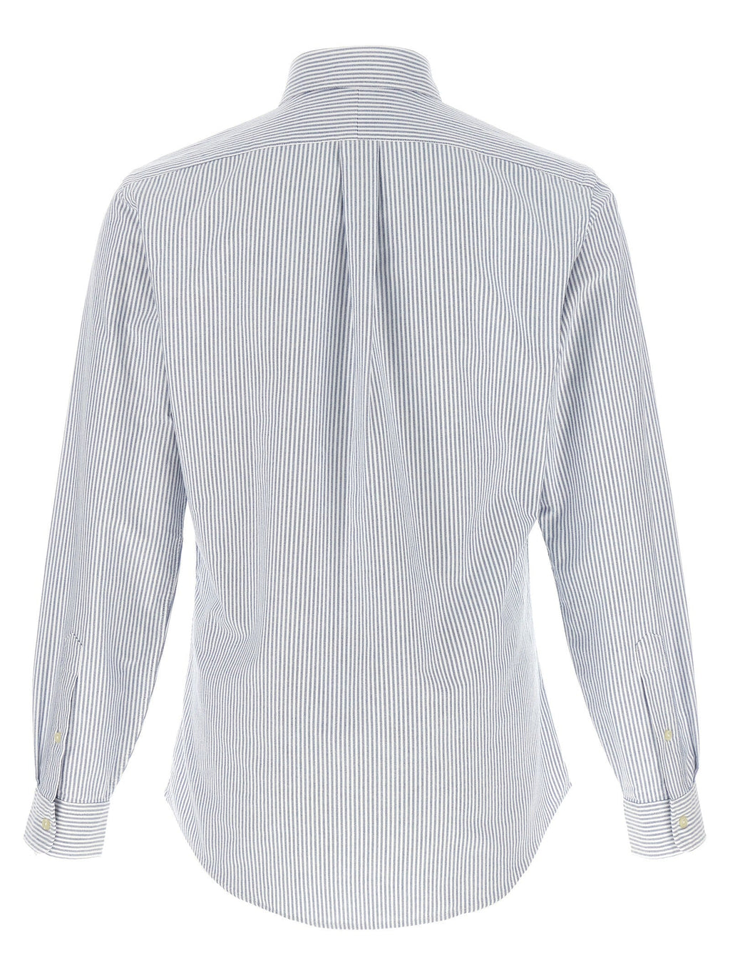 Polo Ralph Lauren Blue Cotton Blouse Polo Ralph Lauren