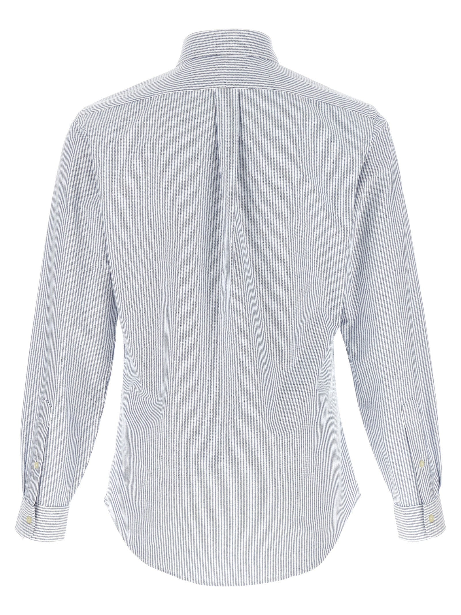 Polo Ralph Lauren Blue Cotton Blouse Polo Ralph Lauren