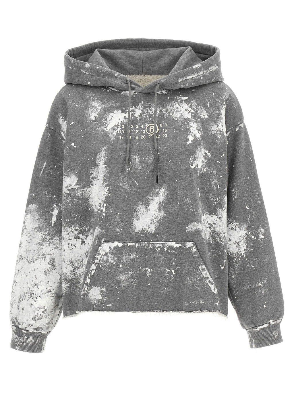 MM6 Maison Margiela Gray Cotton Sweatshirt