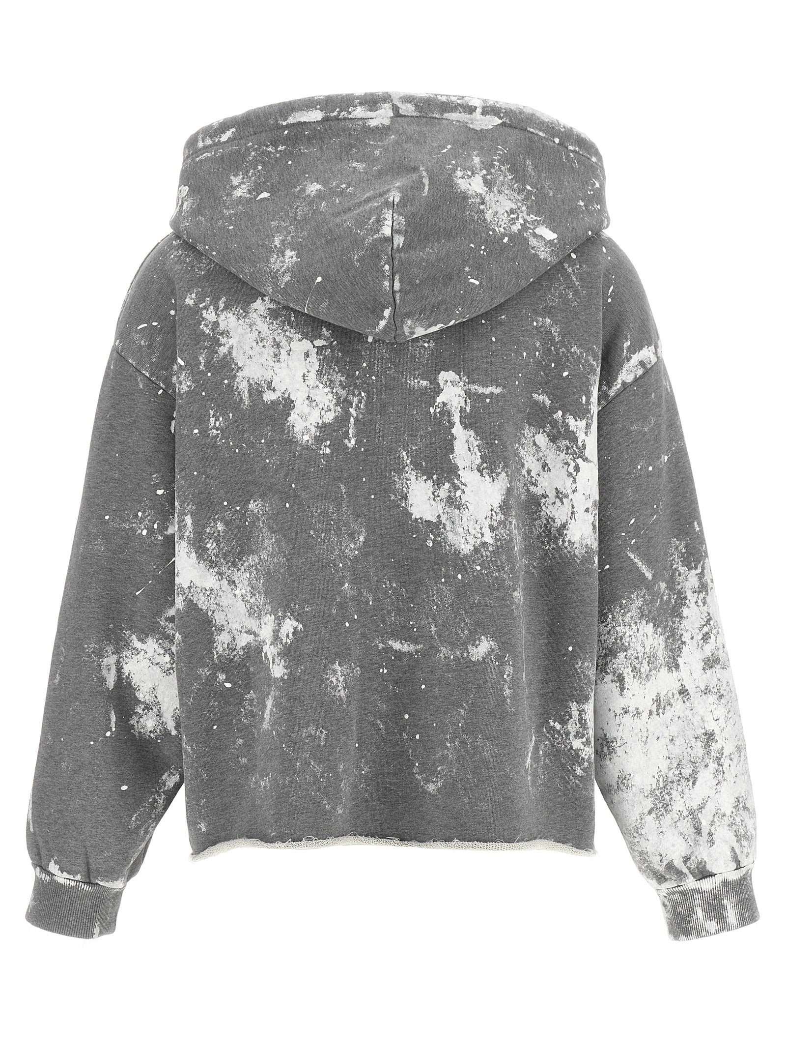 MM6 Maison Margiela Gray Cotton Sweatshirt