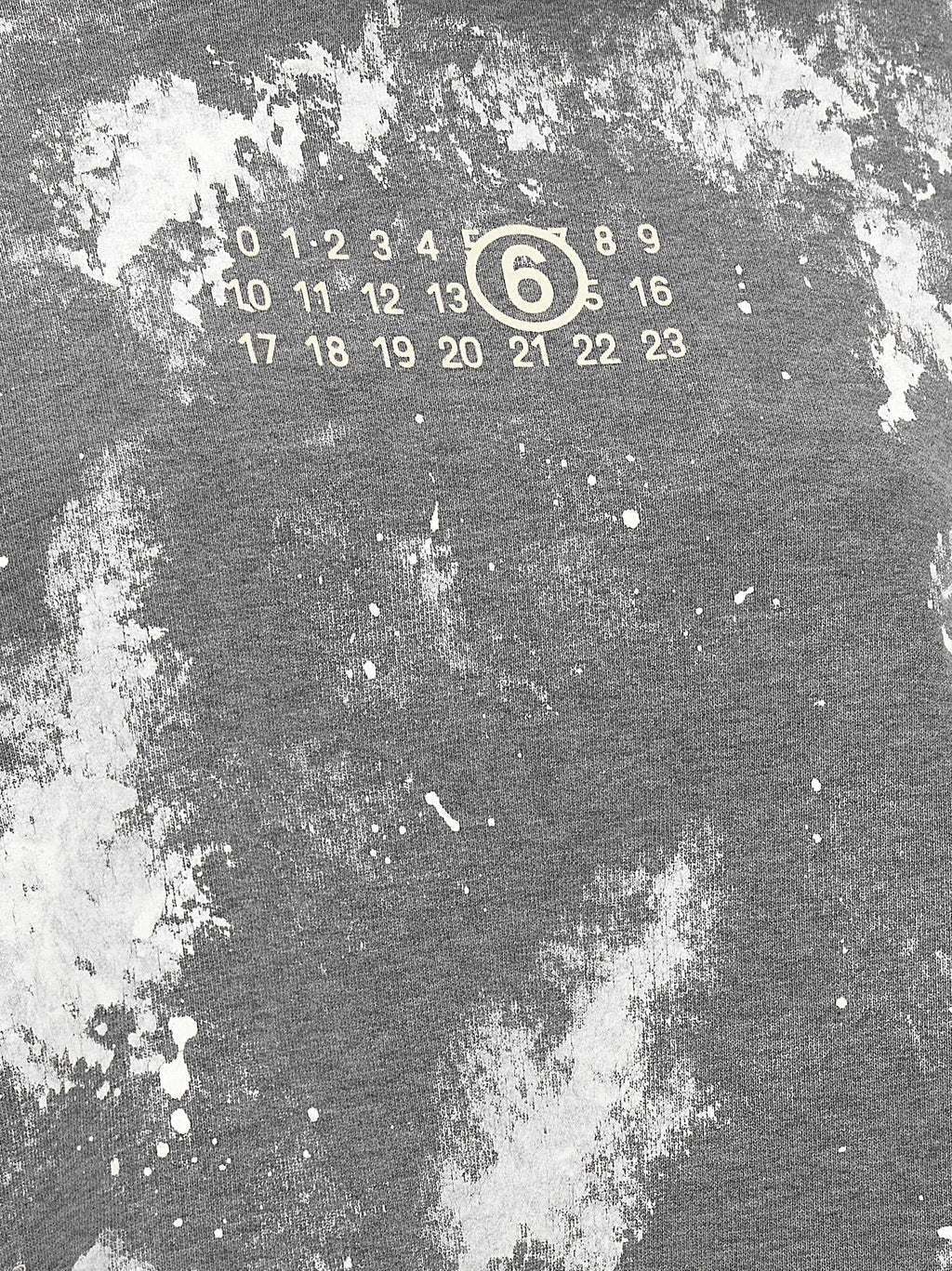 MM6 Maison Margiela Gray Cotton Sweatshirt