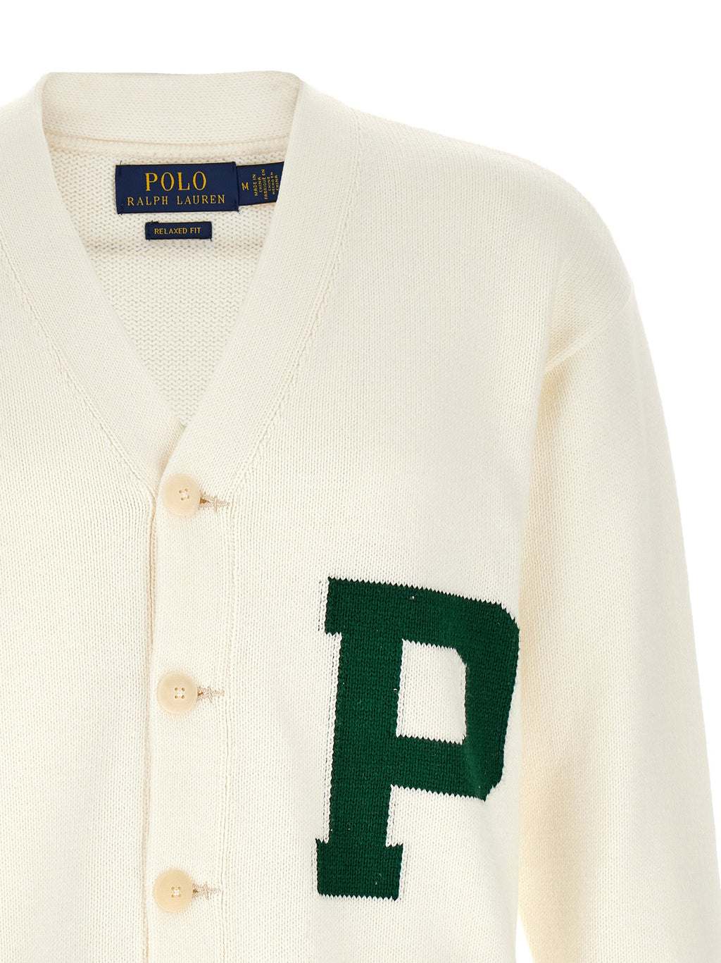 Polo Ralph Lauren Bicolor Cotton Cardigan Polo Ralph Lauren