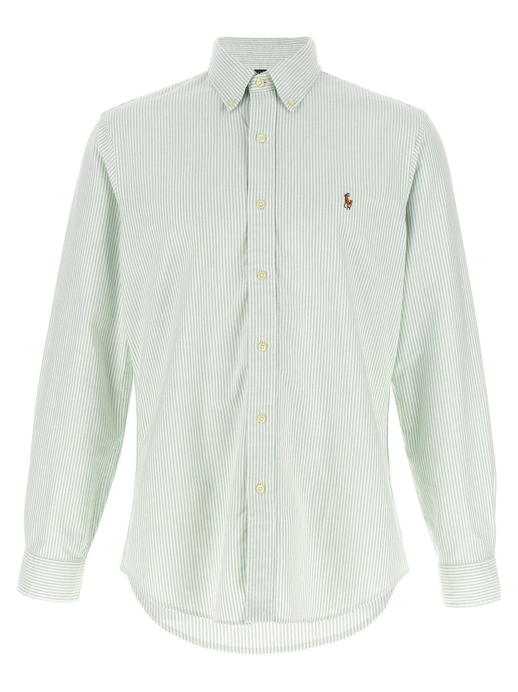 Polo Ralph Lauren Bicolor Cotton Blouse Polo Ralph Lauren