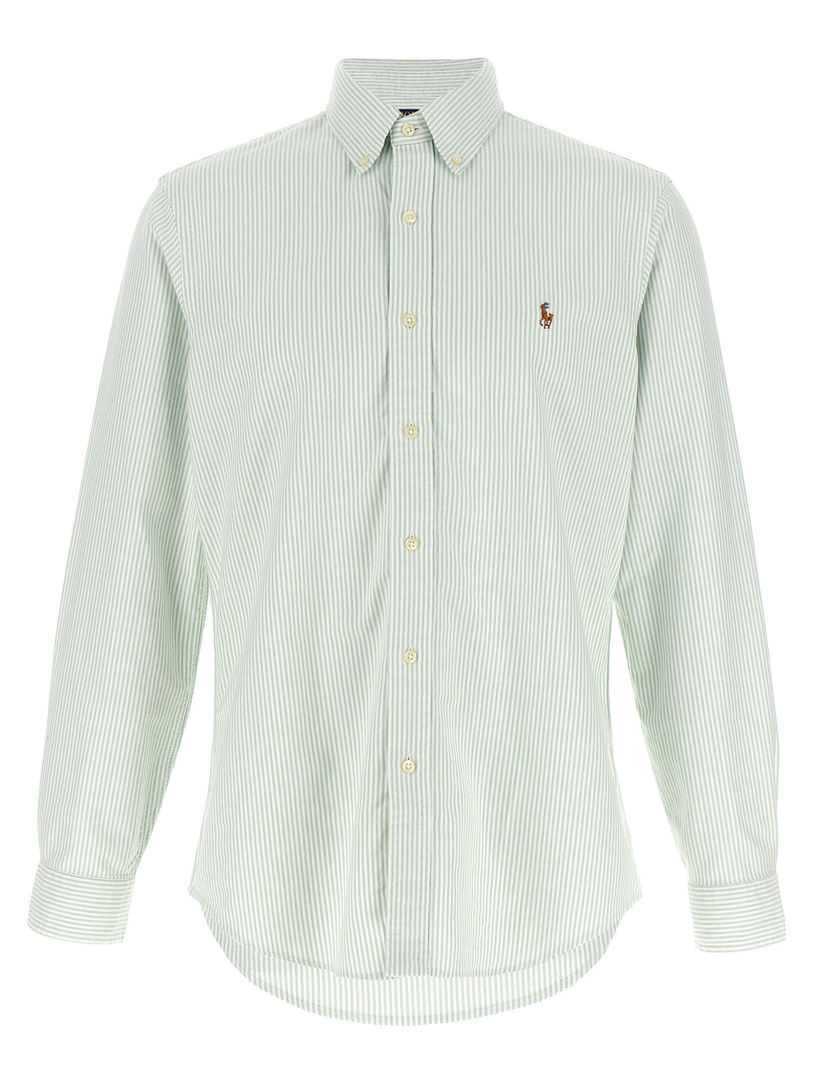 Polo Ralph Lauren Bicolor Cotton Blouse Polo Ralph Lauren