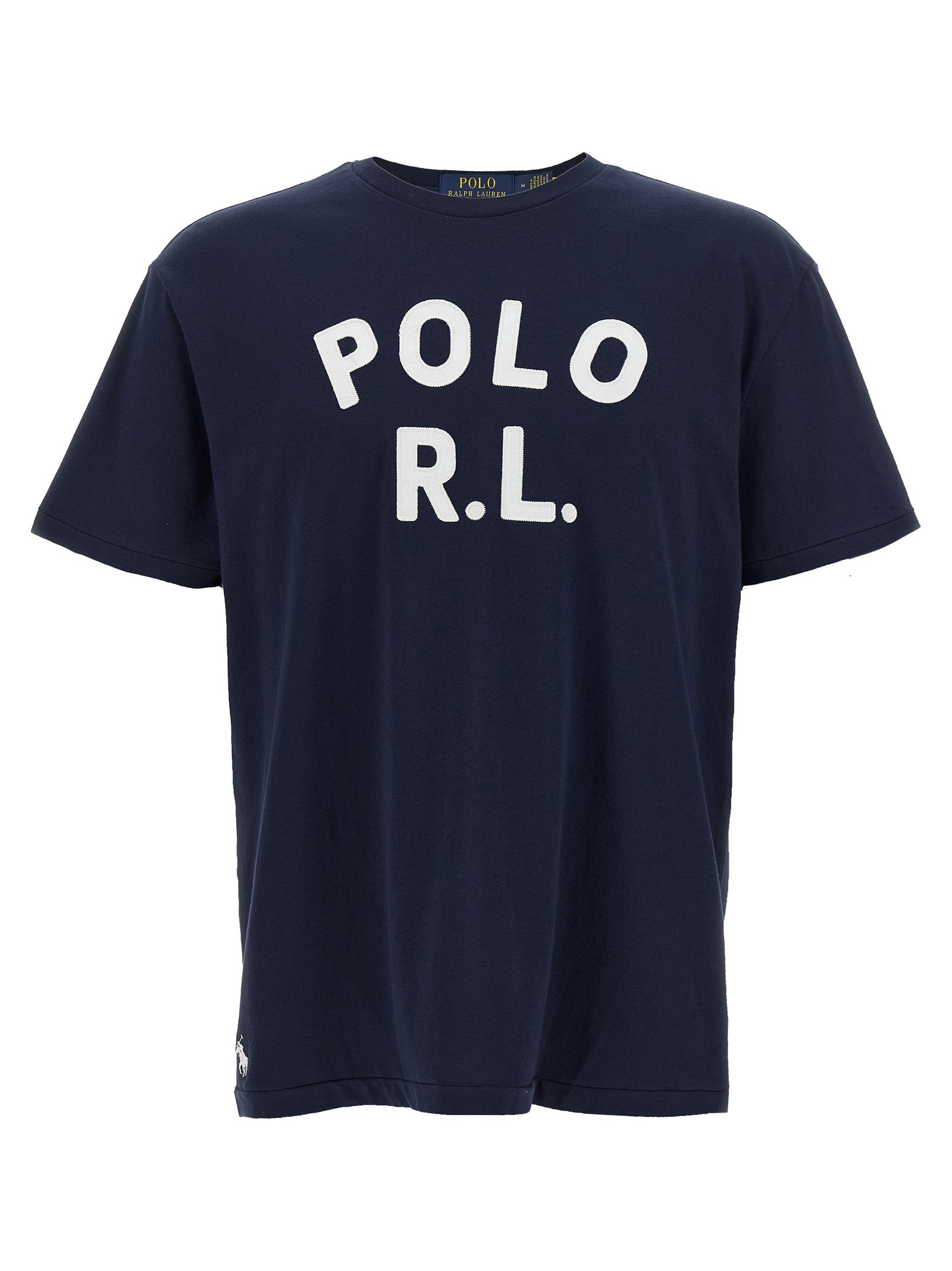 Polo Ralph Lauren Blue Cotton T-Shirt Polo Ralph Lauren